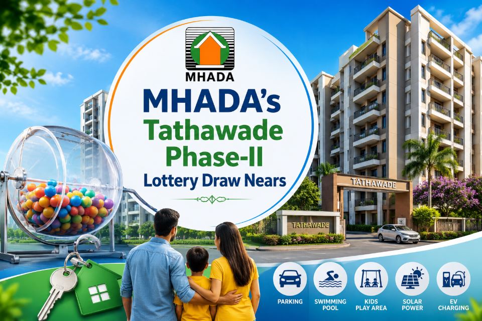 MHADA Pune Lottery 2026: 1,422 Applicants Compete for 792 Premium Tathawade Apartments Near Mumbai–Pune Highway